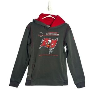Nike Dri-fit Men's NFL Tampa Bay Buccaneers On-Field Sideline Hoodie XL 18/20